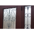 Fangda safety galvanized steel small prefabricated house villa door